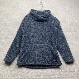 Y2K O’Neill Women’s XXL Sherpa Chunky Polar Fleece Jacket Shawl Neck Ski Winter